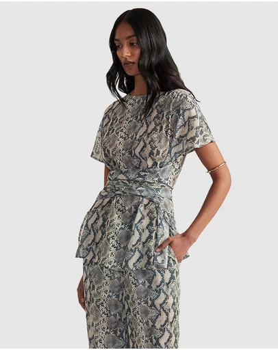Decjuba - Ilaria Yoryu Tie Tunic