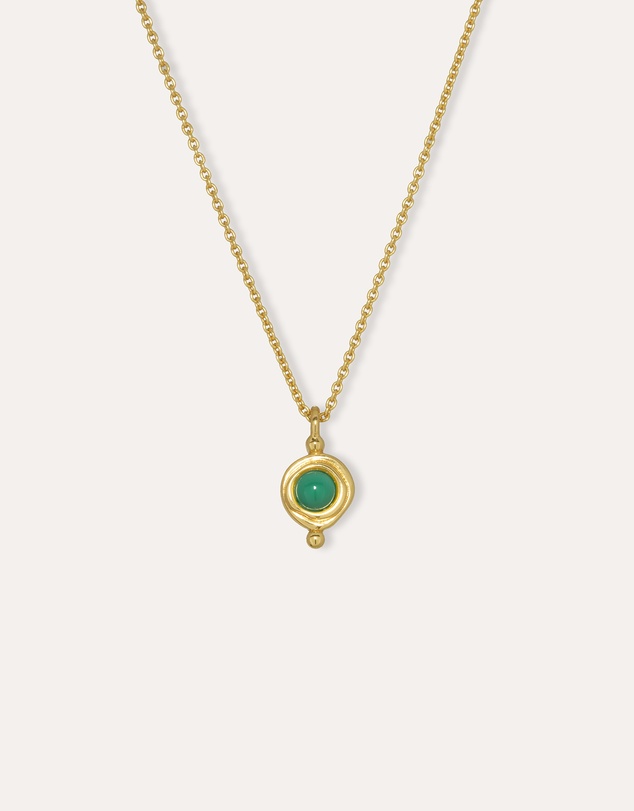 Ottoman Hands - May Birthstone Pendant Necklace