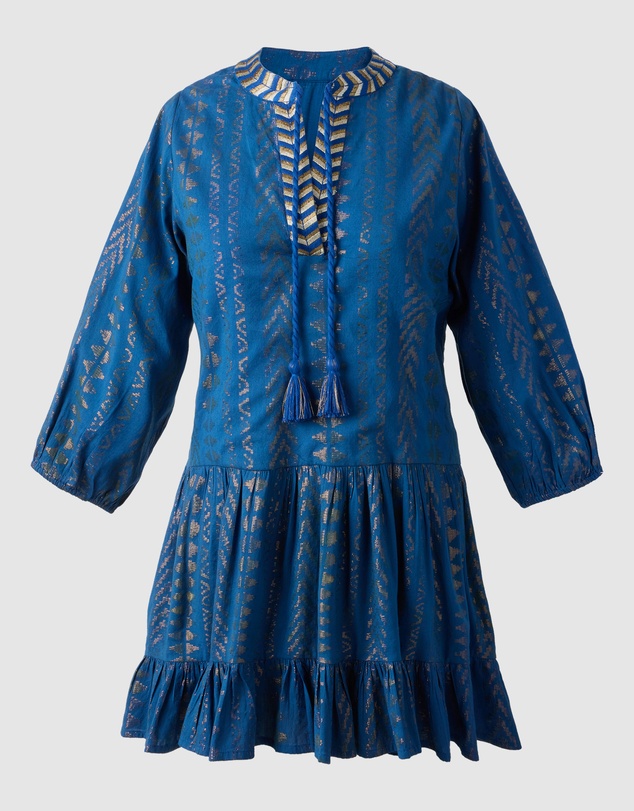 Miraclesuit Swimwear  - Beach Etc Mini Length Jacquard Cotton Beach Dress