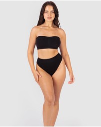 B Free Intimate Apparel - Cotton-Rich Padded Strapless Bra (A-B-C) Cup