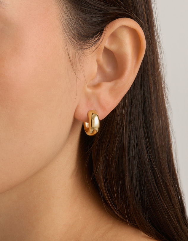 By Charlotte - Bold Small Hoops