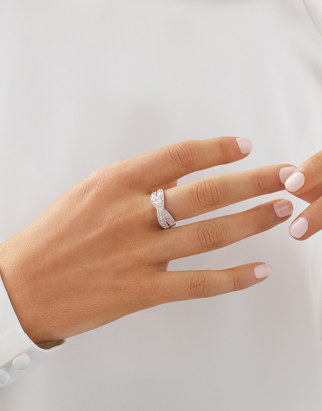 Michael Hill - Ring with 0.50 Carat TW Of Diamonds in 10kt White Gold