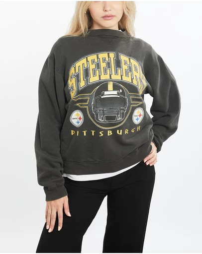 Vintage by The Real Deal - Pre Loved - Vintage 90s NFL Pittsburgh Steelers Sweatshirt