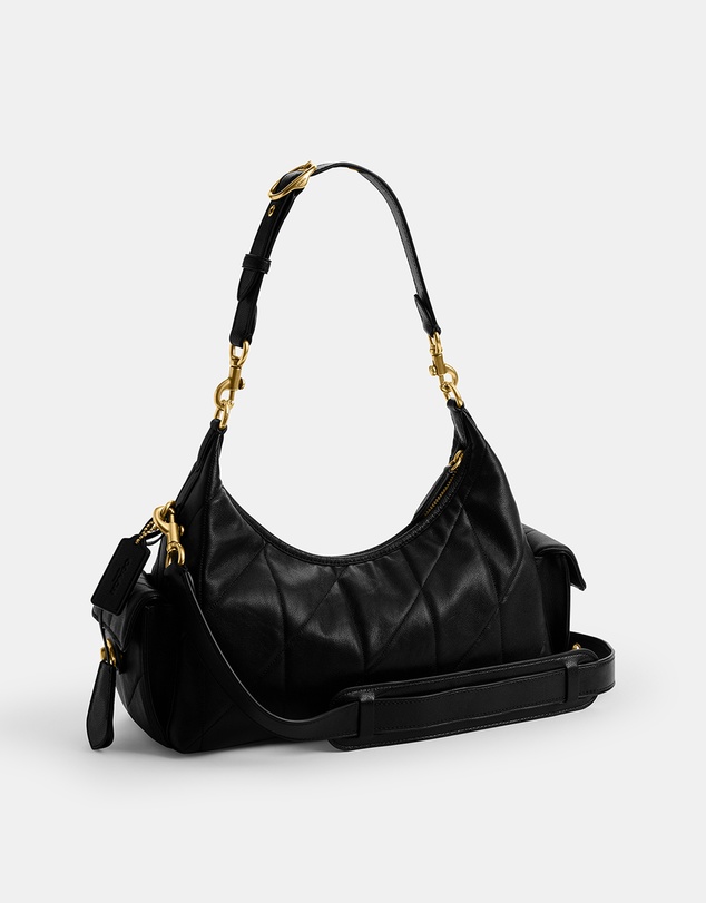 Coach - Soft Quilted Leather Pocket Juliet Bag 30
