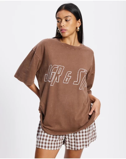 JGR & STN - Haze Oversized T-Shirt - ICONIC EXCLUSIVE