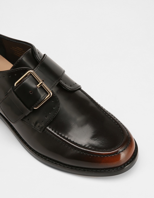 Wittner - Fredi Leather Monk Strap Loafers