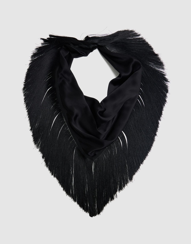 Oxford - Sylvie Silk Fringe Scarf