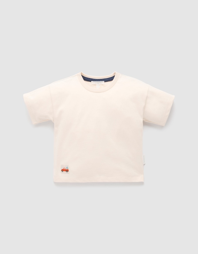 Purebaby - Basic Heavy Weight Tee-Kids-Babies