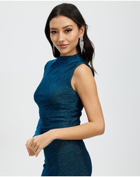 Romance by Honey and Beau - Farrah High Neck Maxi Dress