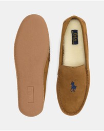 Polo Ralph Lauren - Brenan Suede Slippers - Men's