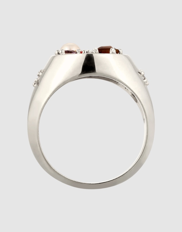 Elli Jewelry - Ring Signet Gemstone Dream 925 Sterling Silver