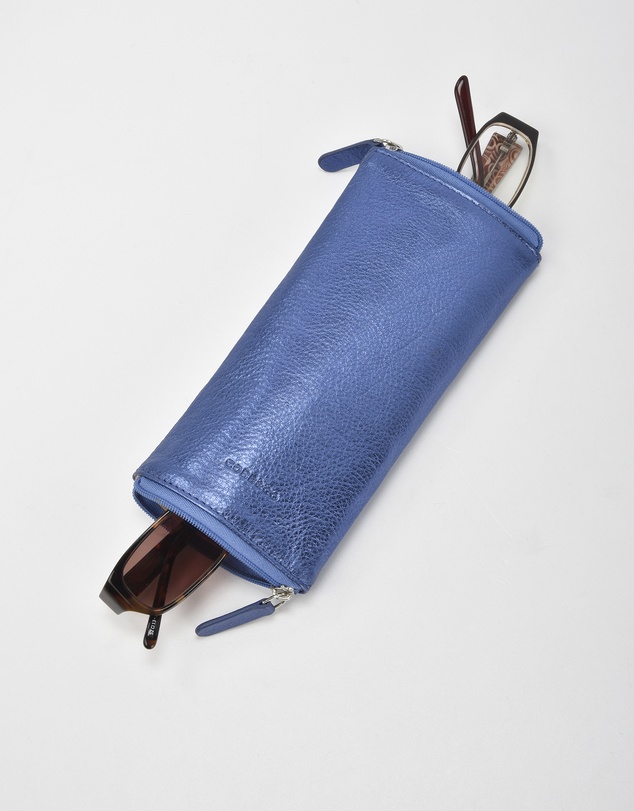 Cobb & Co - Dublin Double-Sided Leather Glasses Pouch
