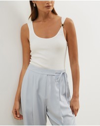 Atmos&Here - Erin Tie Pleated Pants