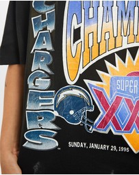 Vintage by The Real Deal - Pre Loved - Vintage 1994 NFL San Diego Chargers Super Bowl Tee