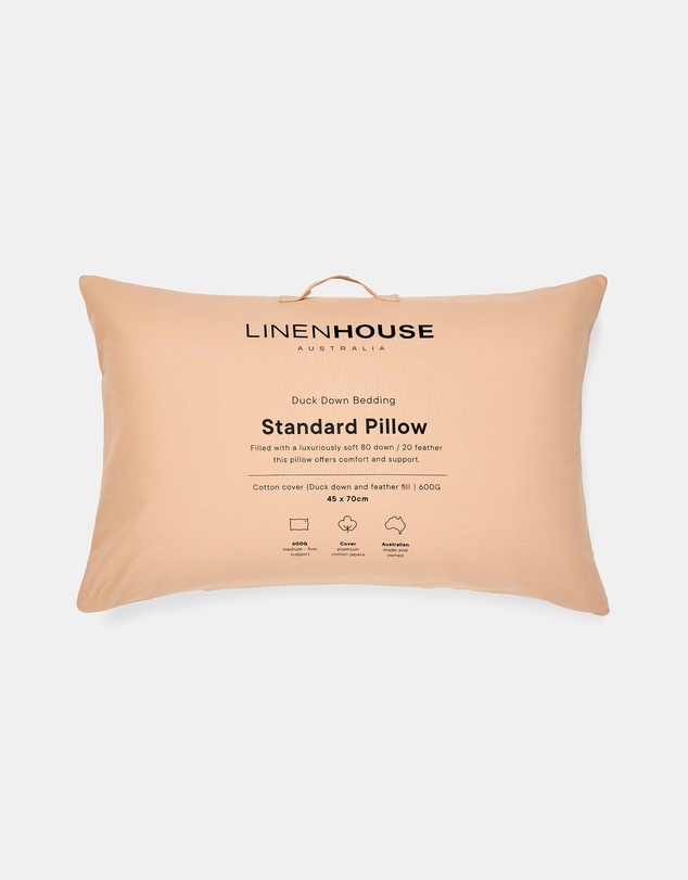 Linen House - Duck Down Pillow