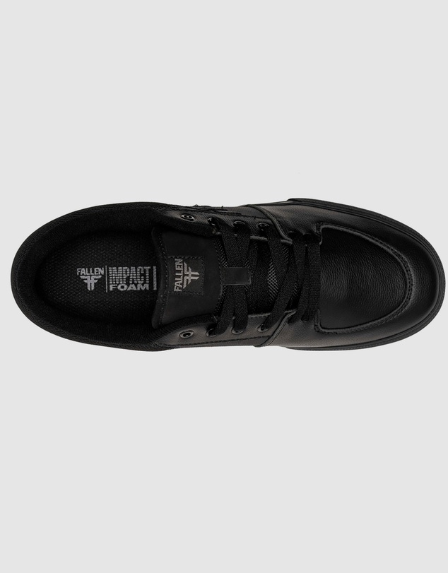 Fallen Footwear - Fallen Footwear Men Patriot Classic Vulcanised Sole Shoes Black