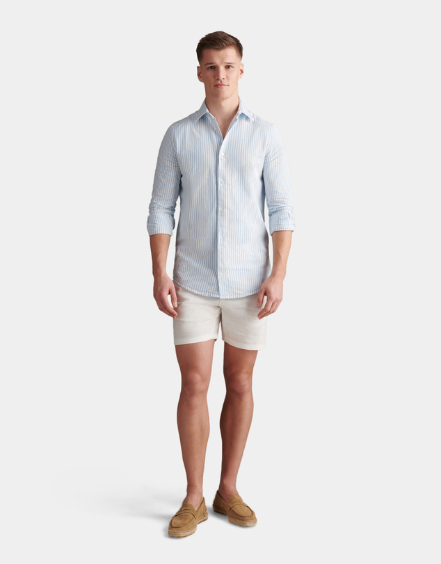 Peckham Rye  - Striped Oxford Shirt