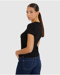 GUESS - Short Sleeve Crew Neck Original Tee