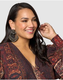 The Poetic Gypsy - Crystal Visions Maxi Dress