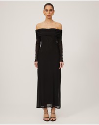 Tussah - Mia Off Shoulder Midi Dress