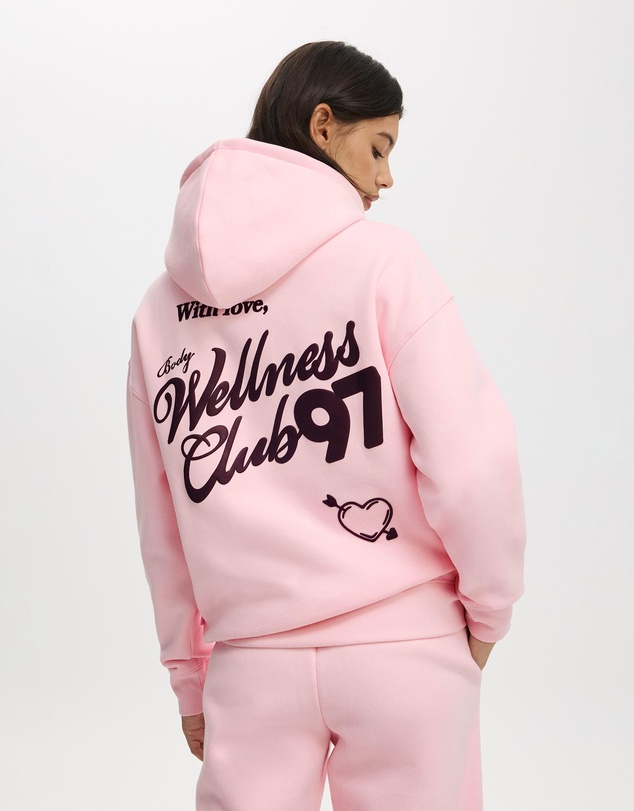 Cotton On Body Active - Plush Premium Graphic Hoodie