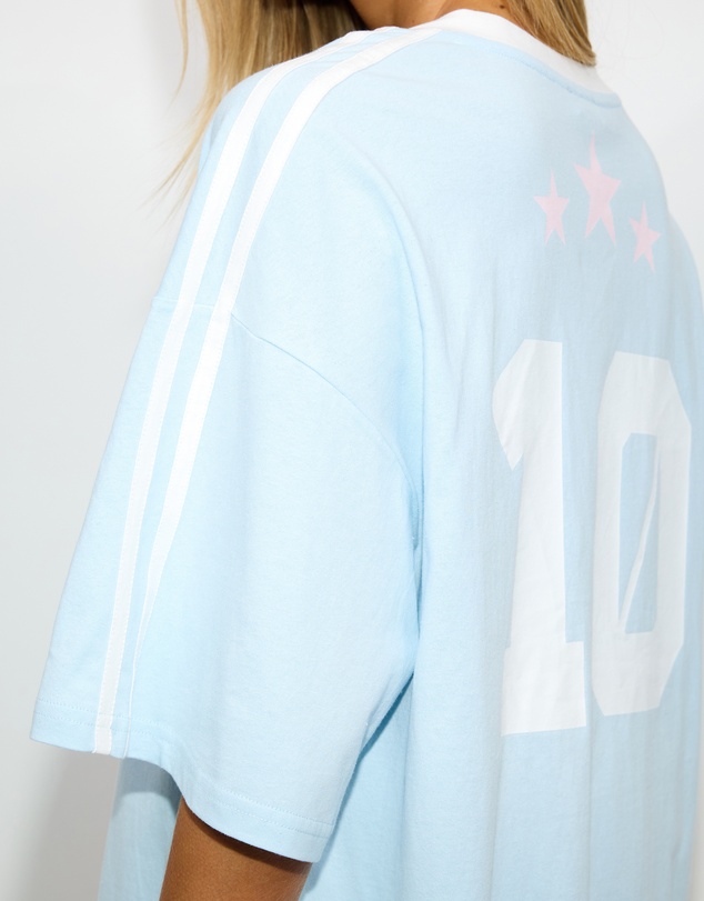 Dazie - Team Argentina Oversized V Neck Graphic Tee