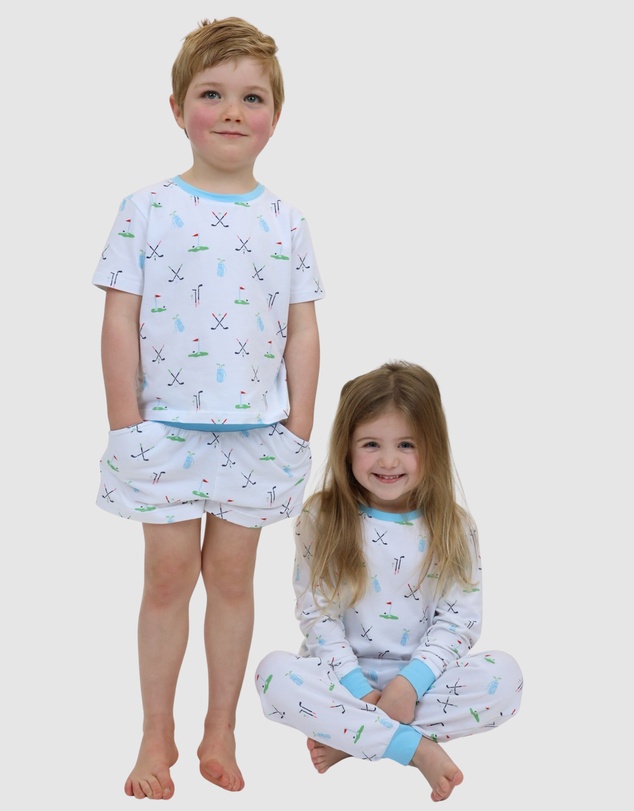 Sant And Abel - Kids Golf Short PJ Set