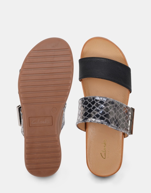 Clarks - Suze Black - Pewter