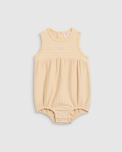 Seed Heritage - Stripe Logo Bodysuit