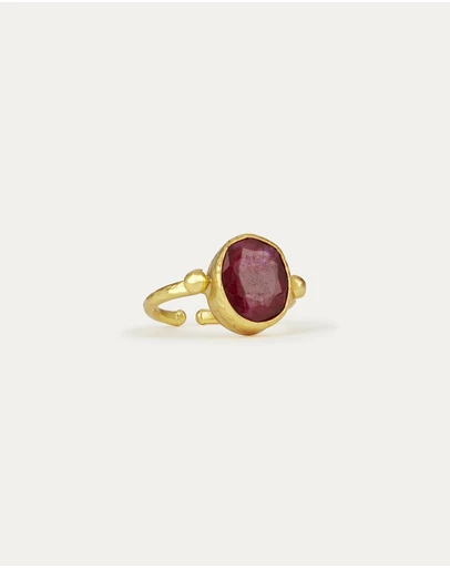 Ottoman Hands - Siena Ruby Cocktail Ring