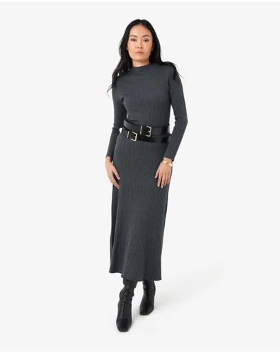 Forcast - Bambi Knit Midi Dress