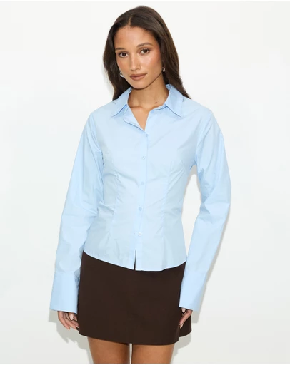 Dazie - Cory Cinched Shirt
