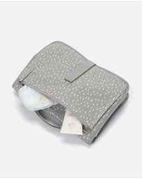 Storksak - Organic Tote Rain Drop Change Station