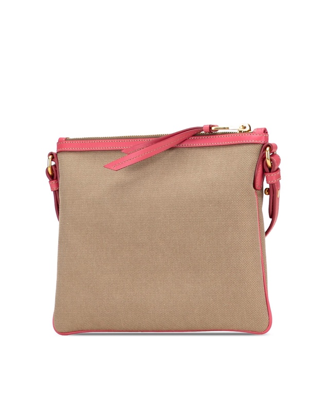 Pre-Loved by Azura Reborn - Pre-Loved Canvas Canapa Logo Bow Crossbody