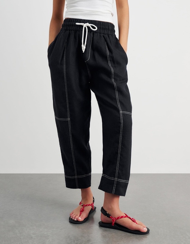 Jag - Sabine Linen Pull On Pant