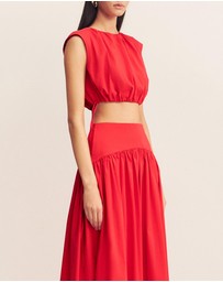Shona Joy - Campbell Gathered Top