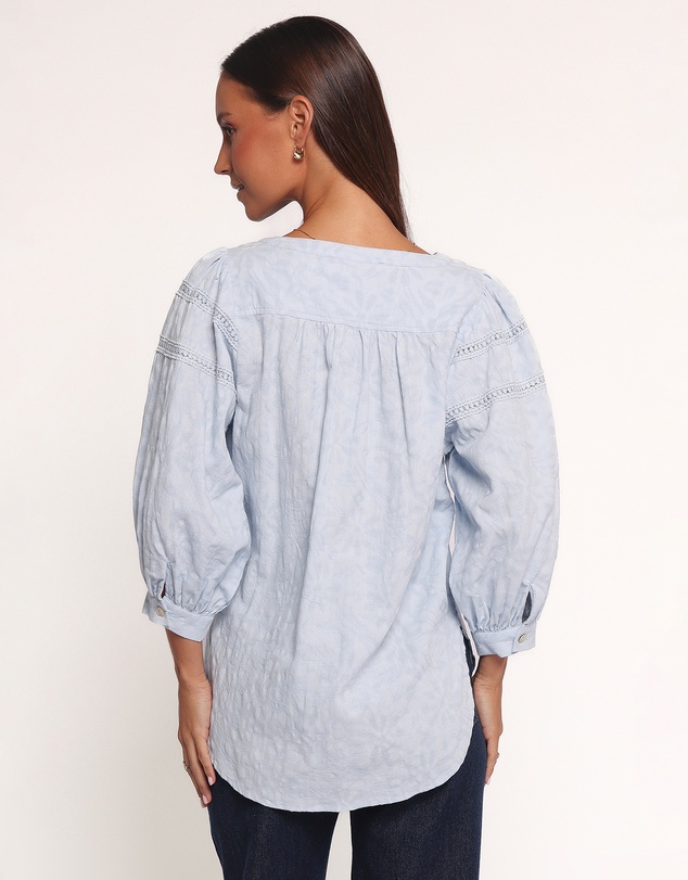 Petal & Pup - Merida Top - Blue