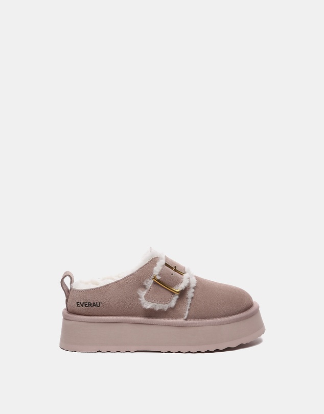 EVERAU - EverAU Ugg Tobias Cow Suede Upper House Shoes