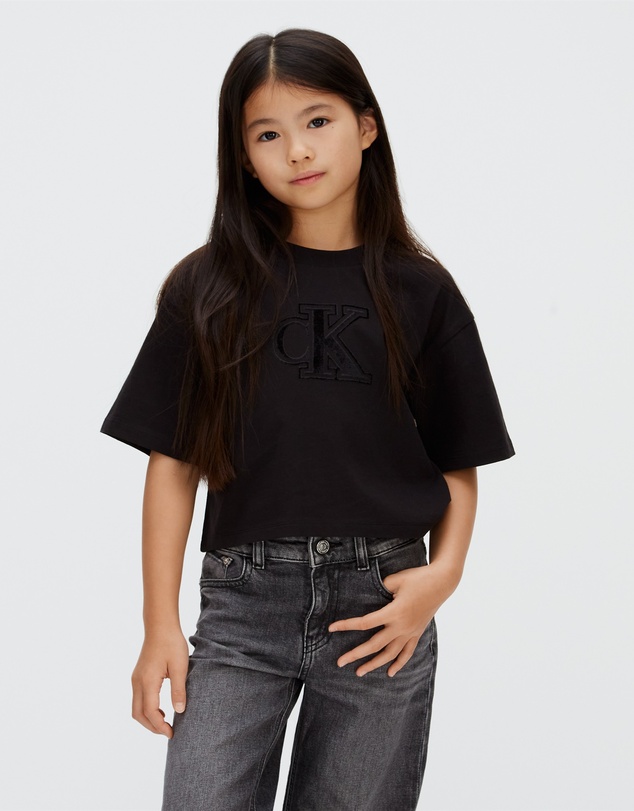 Calvin Klein Jeans - Girls Boxy Logo T-Shirt