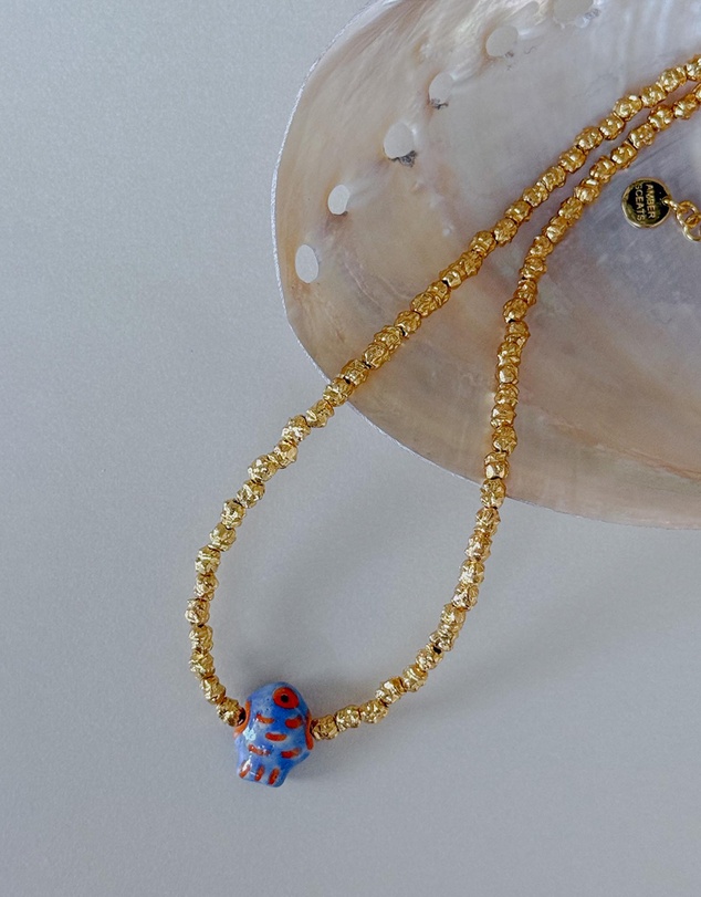 Amber Sceats - Azurefin Necklace in Blue
