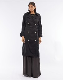 Amelius - Elvie Linen Trench Coat