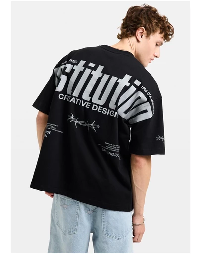Black Noise White Rain - Overdrive T-Shirt