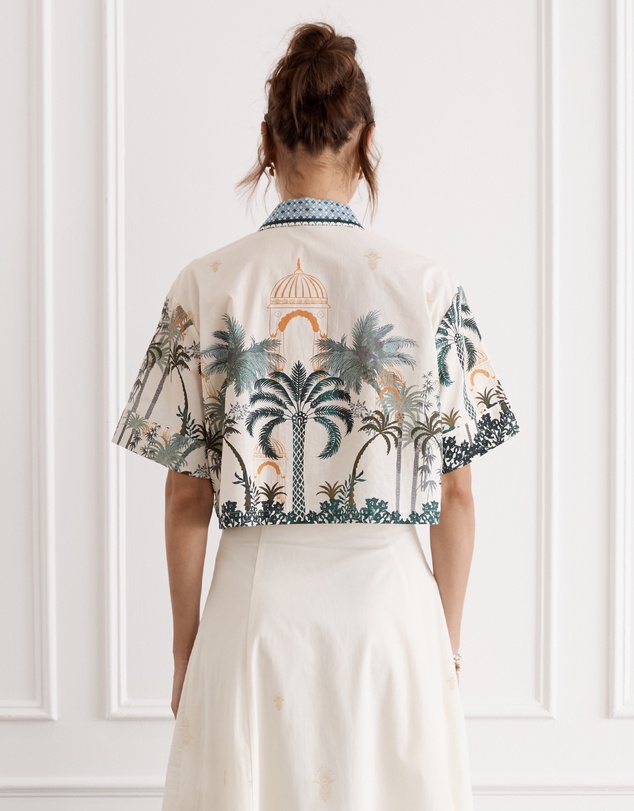 Heaven Australia - Oasis Remi Cropped Shirt