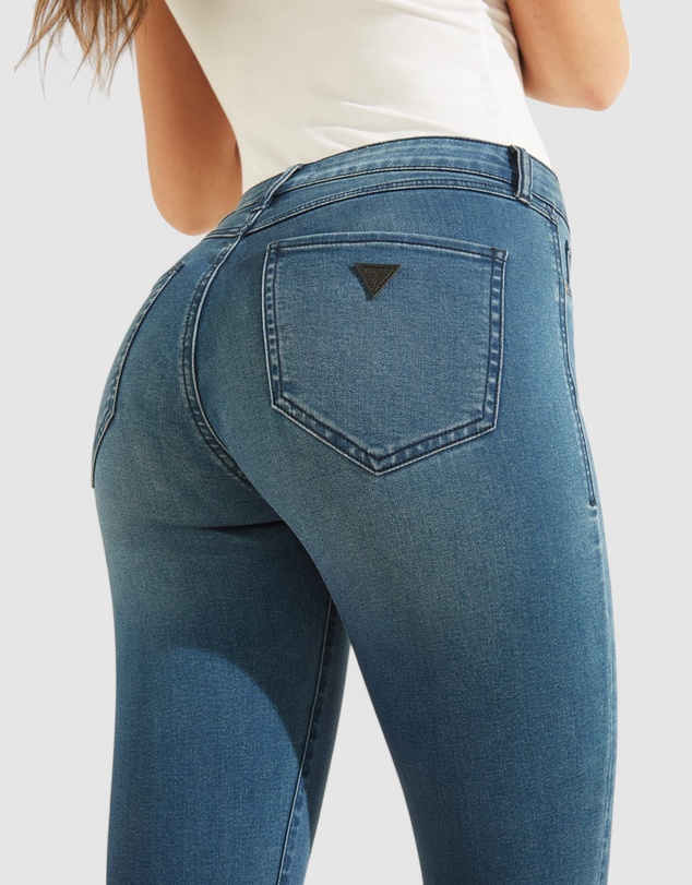 GUESS - 1981 High-Rise Skinny Fit Jeans