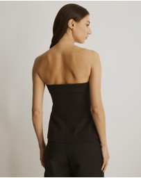Atmos&Here - Liora Tailored Strapless Top