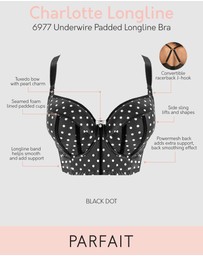 Parfait - Charlotte Lightly Padded Wired Longline Bra