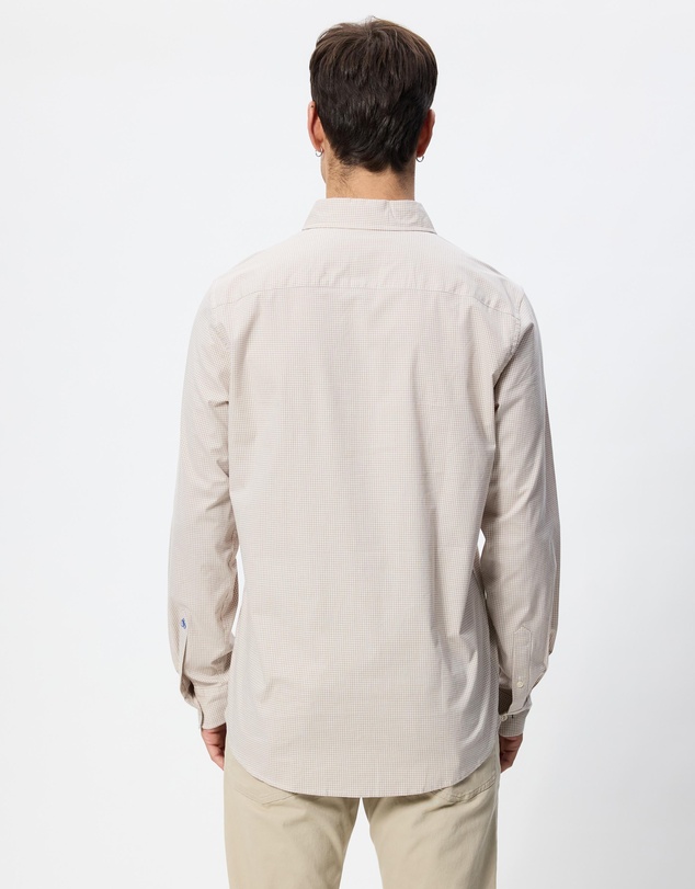Scotch & Soda - Micro-Check Poplin Shirt