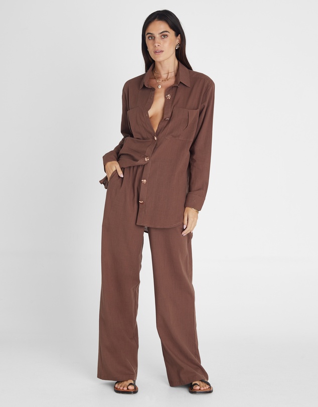 Heaven Australia - Garnet Boyfriend Shirt