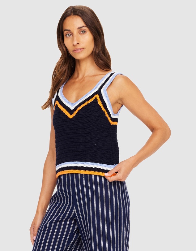 The Upside - Lucien Crochet Tank