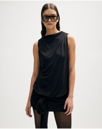 Minima Esenciales - Kyler Draped Mini Dress
